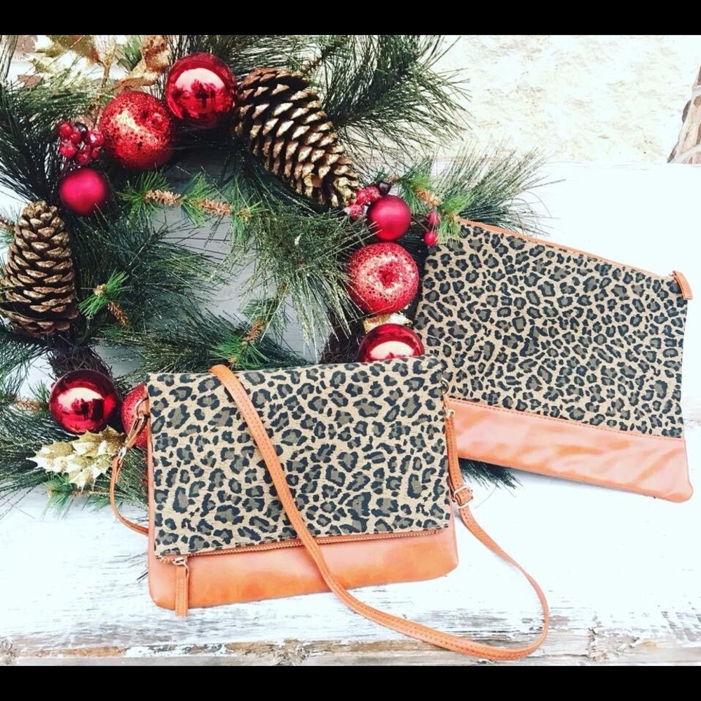 Leopard crossbody